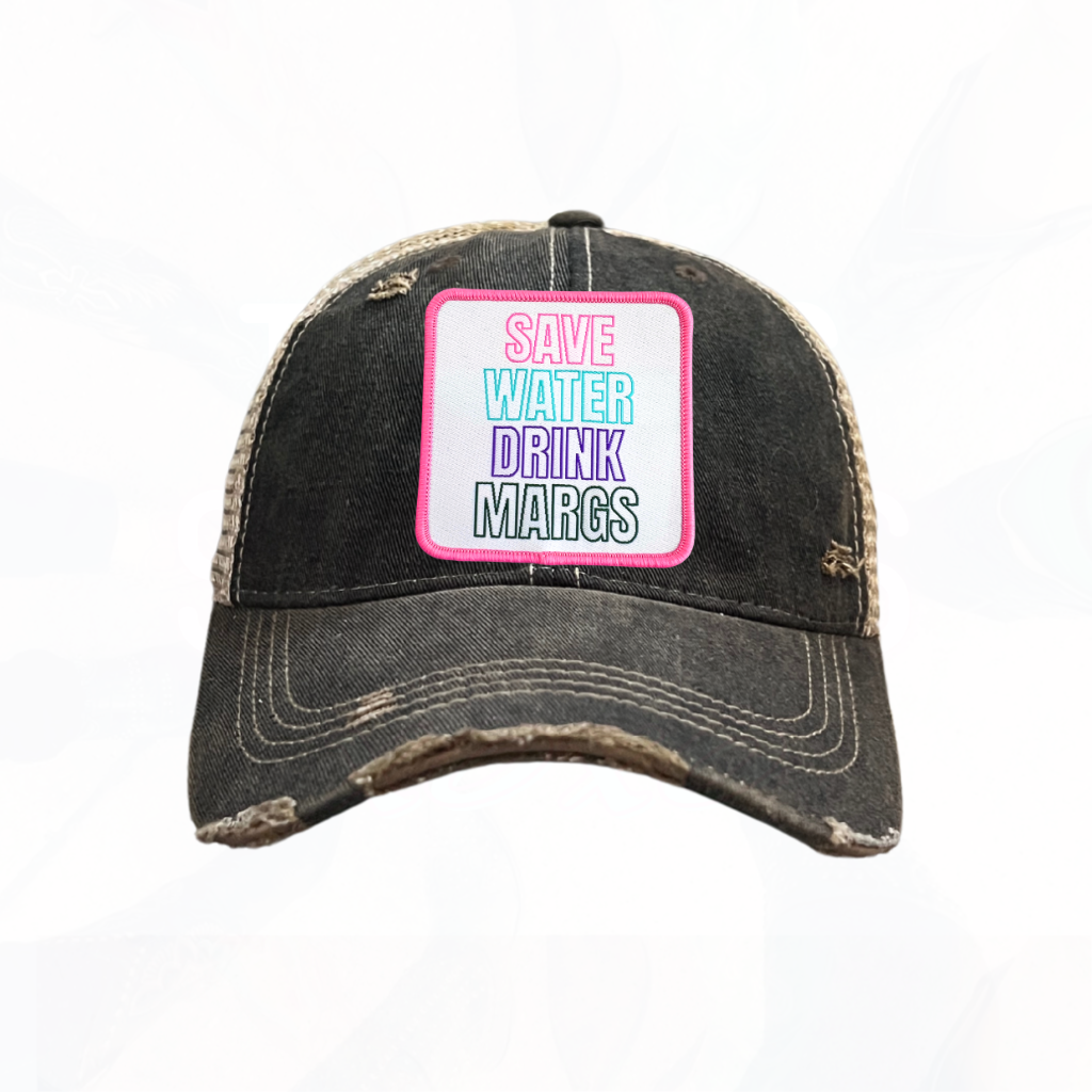 SAVE WATER DRINK MARGS Trucker HAT