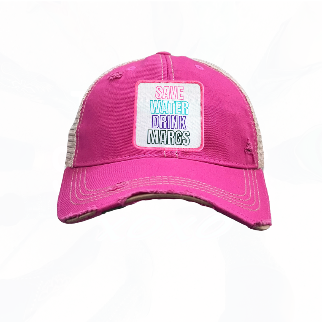 SAVE WATER DRINK MARGS Trucker HAT