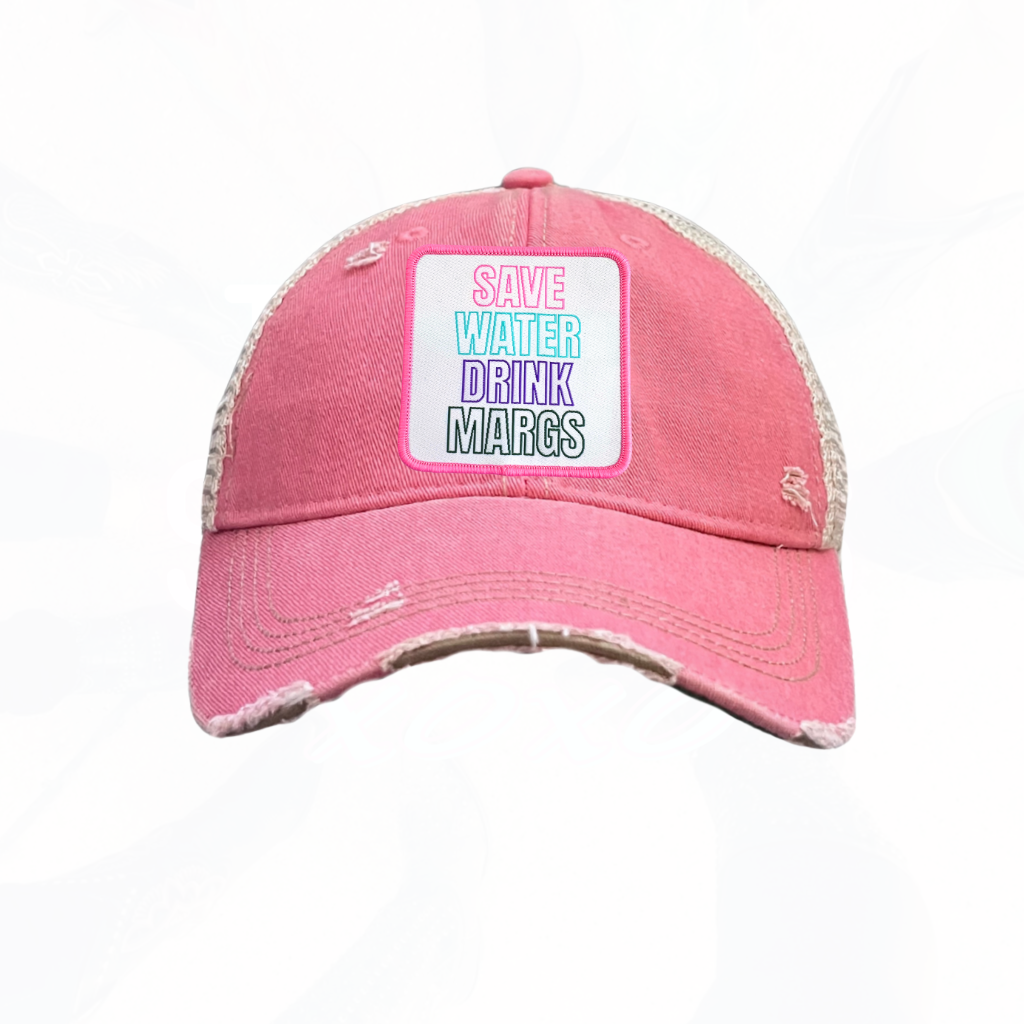 SAVE WATER DRINK MARGS Trucker HAT