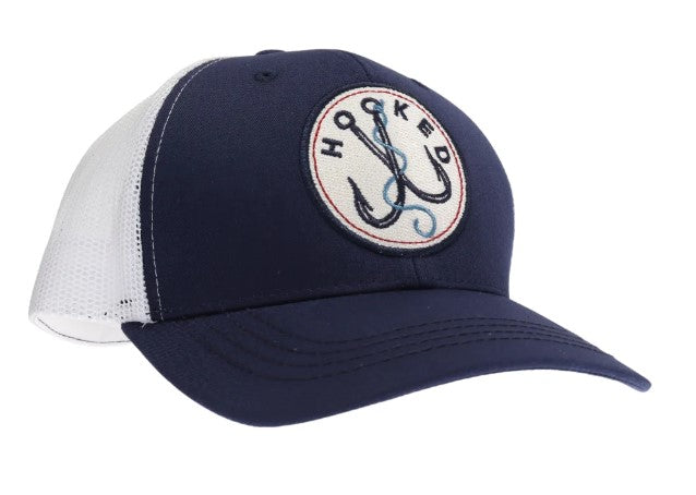 HOOKED Hat Fishing Hooks Hat - 2 Colors