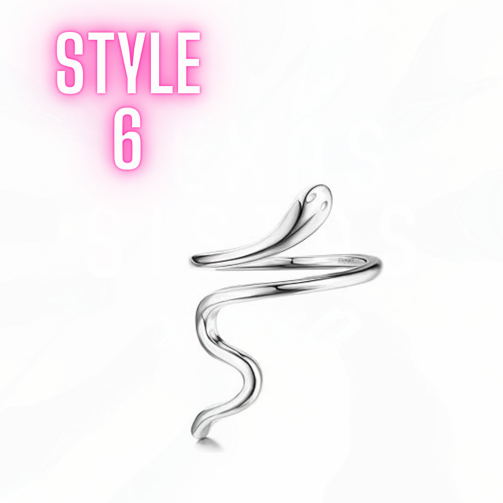 Sterling Silver Toe Rings - Many Styles