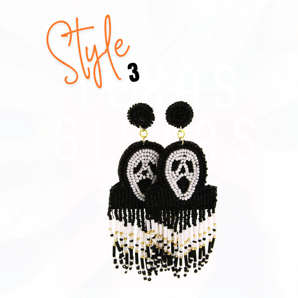 Happy Halloween Spooky Earrings - 4 Styles