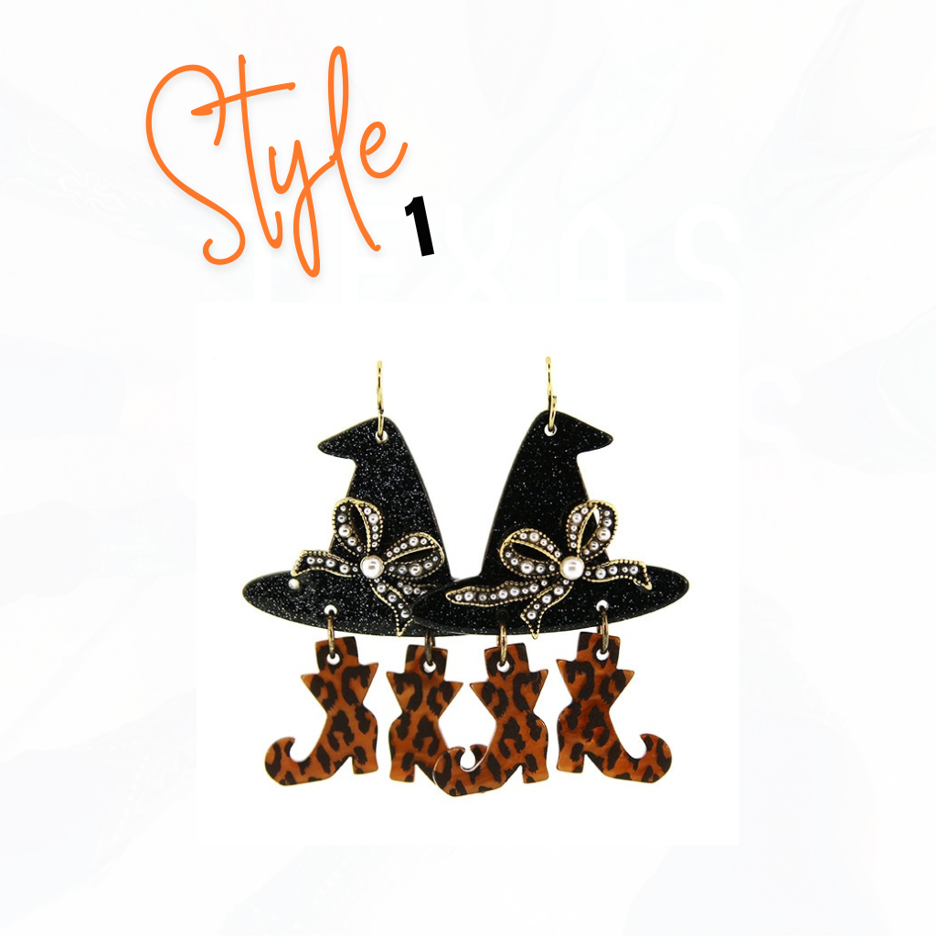 Happy Halloween Earrings - 4 Styles
