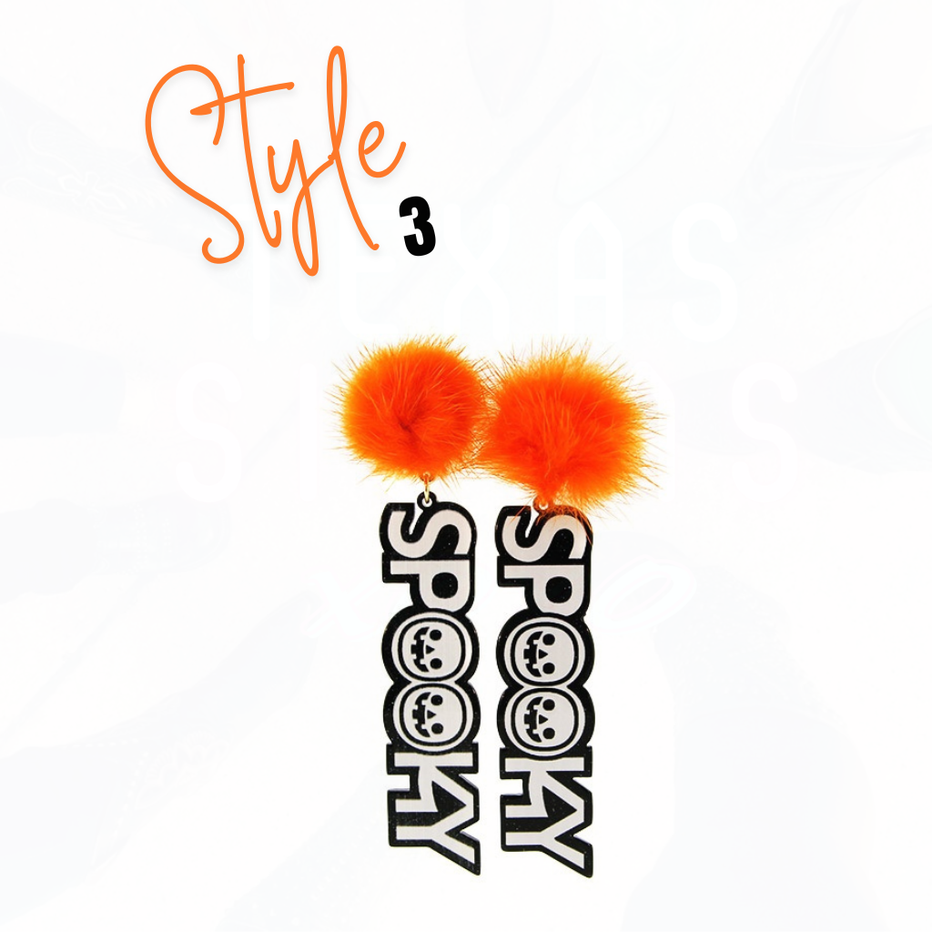 Happy Halloween Earrings - 4 Styles