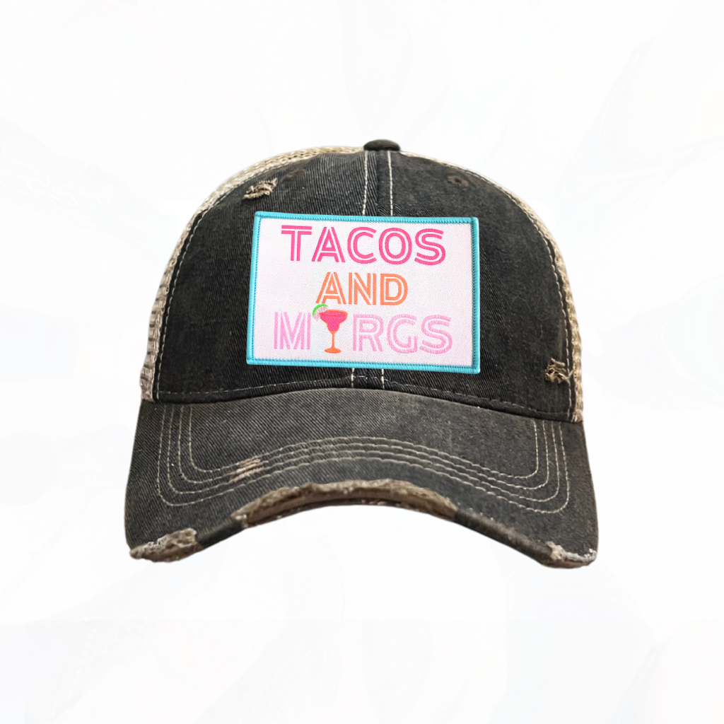 TACOS AND MARGS Trucker HAT
