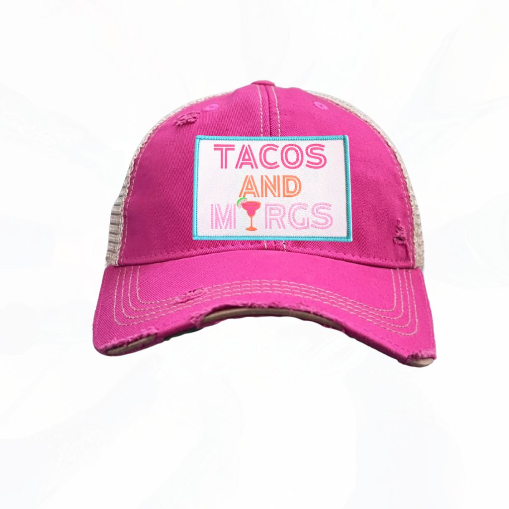 TACOS AND MARGS Trucker HAT