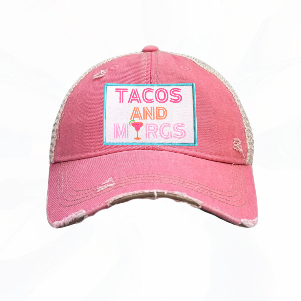 TACOS AND MARGS Trucker HAT