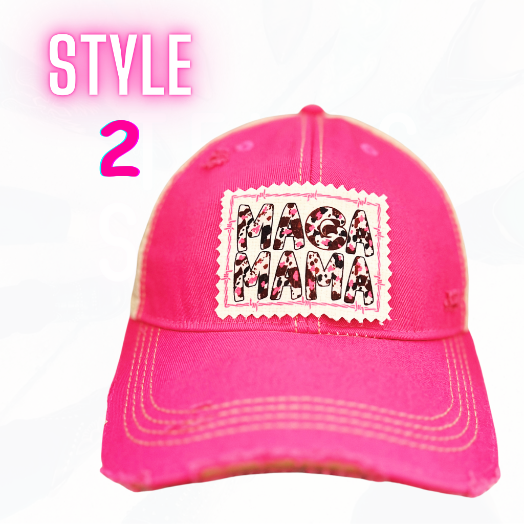 MAGA MAMA HAT - 4 Colors