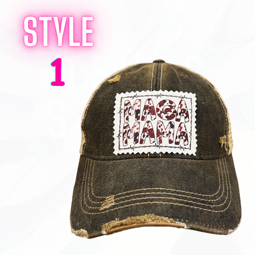 MAGA MAMA HAT - 4 STYLES