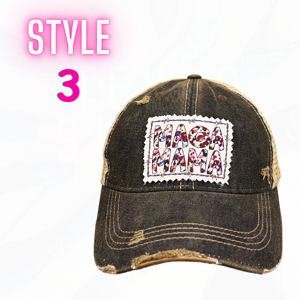 MAGA MAMA HAT - 4 STYLES