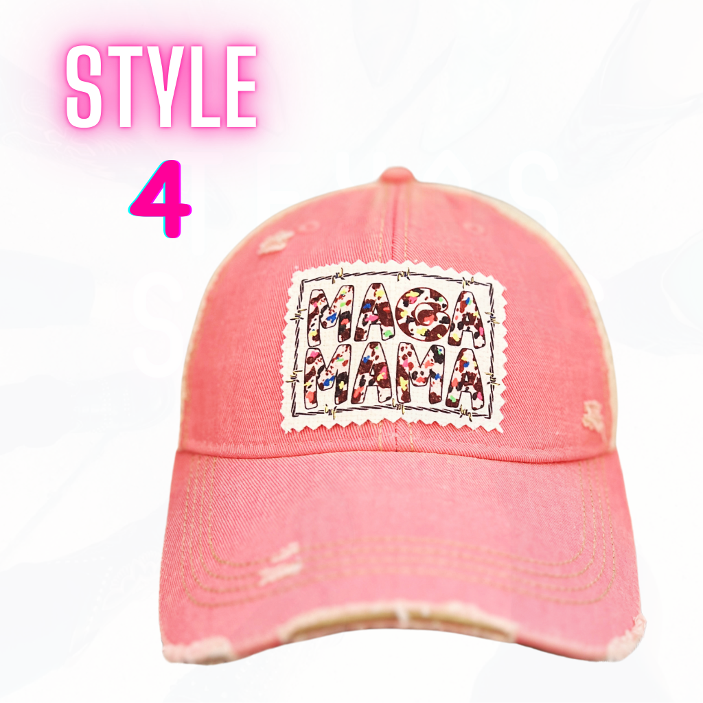 MAGA MAMA HAT - 4 Colors