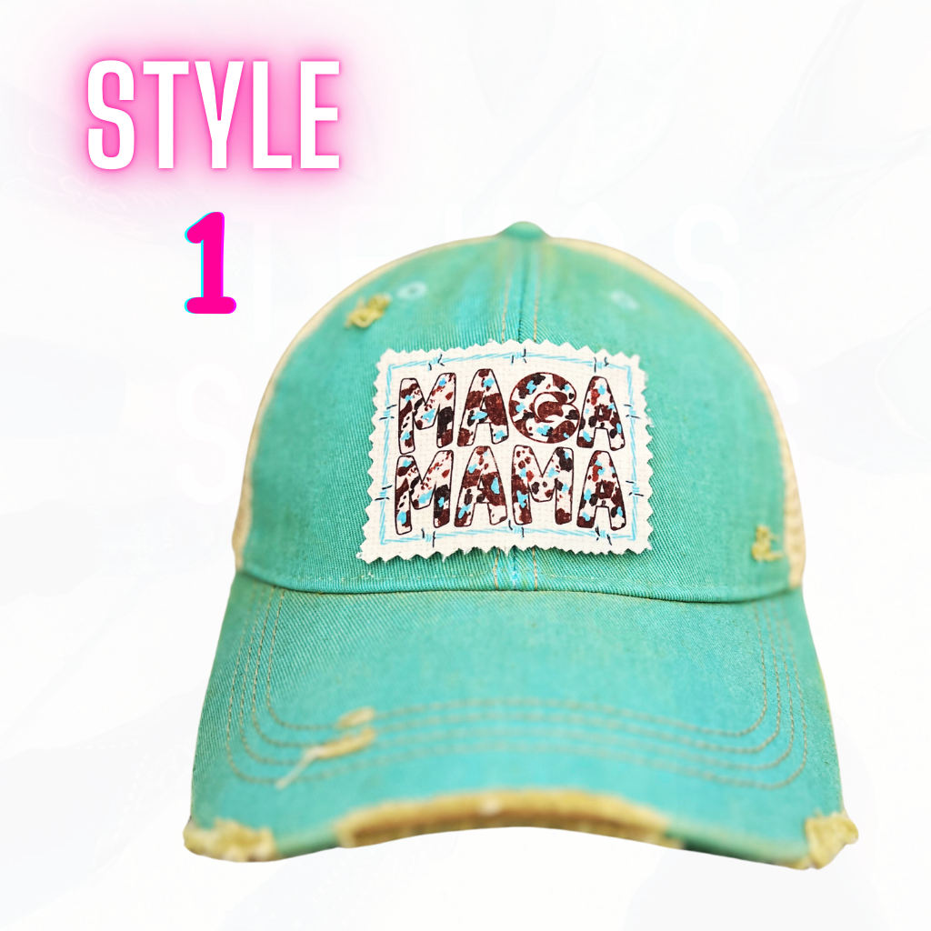 MAGA MAMA HAT - 4 Colors