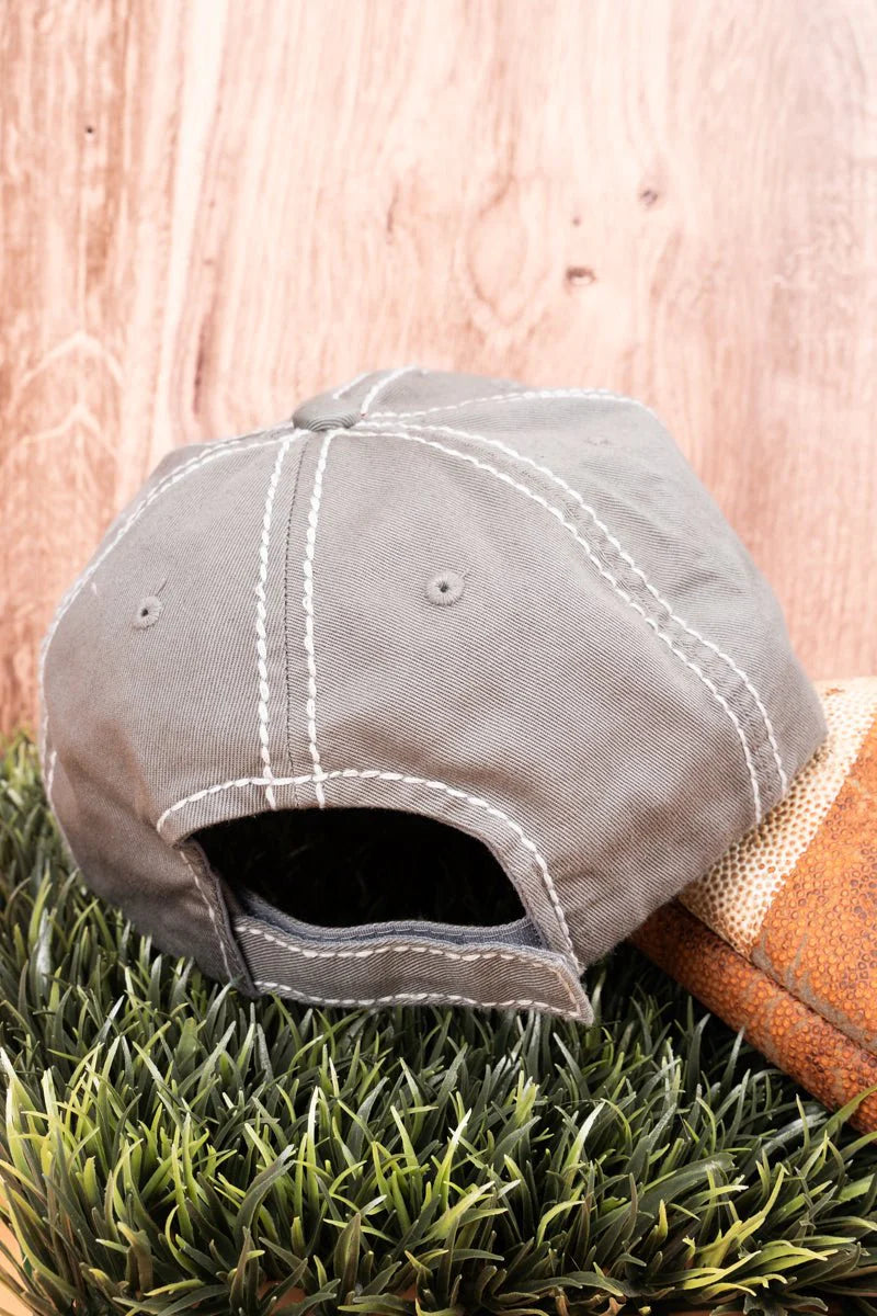 Football Helmet LOVE Baseball Hats - 4 Colors