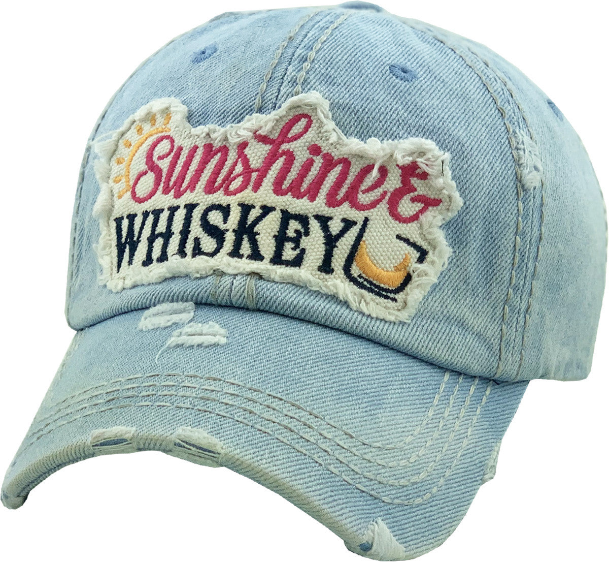 Sunshine & WHISKEY Denim Hat