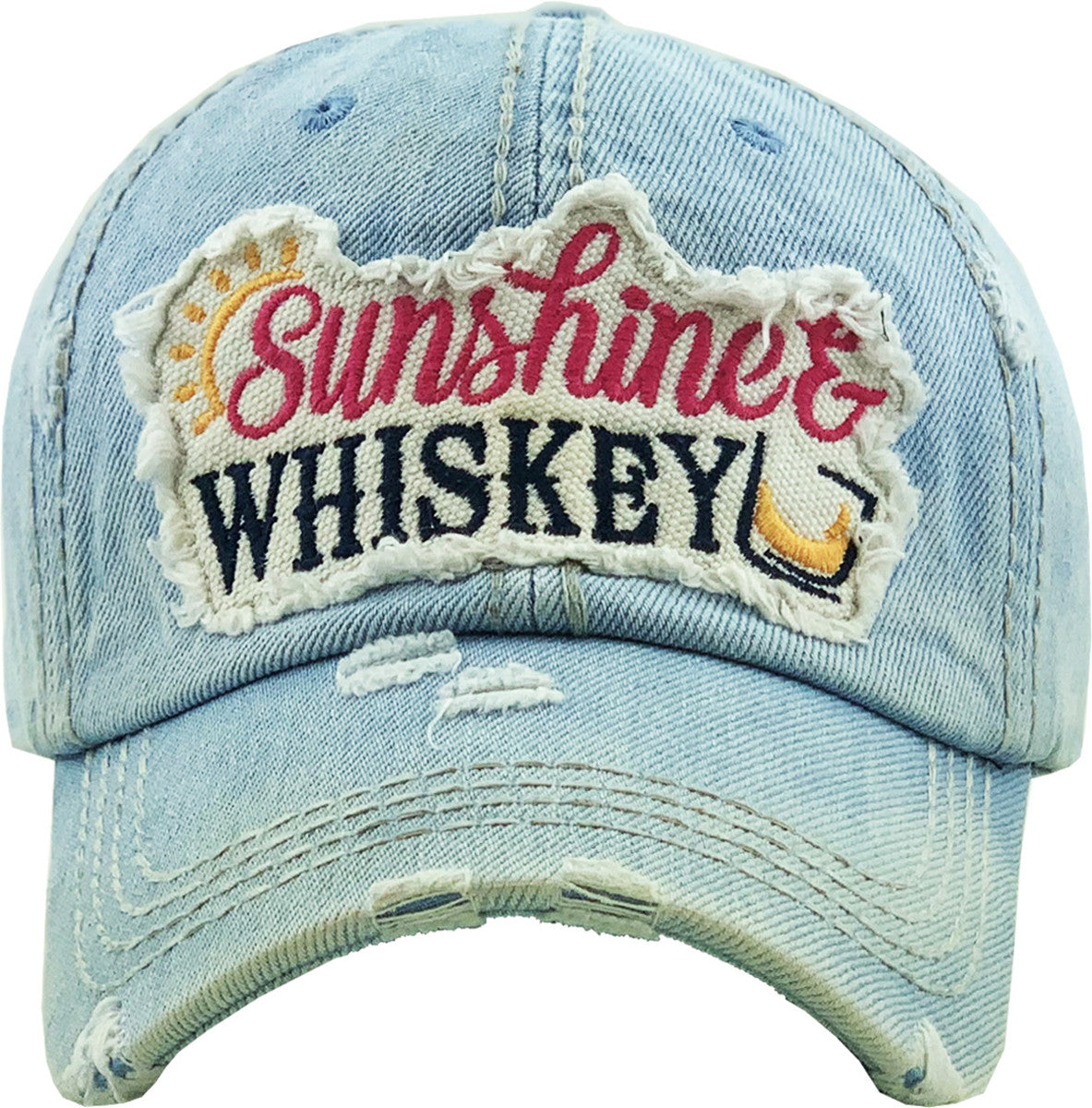 Sunshine & WHISKEY Denim Hat