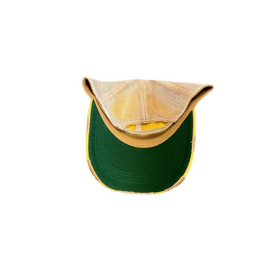 Yellow Butterfly Trucker Hat