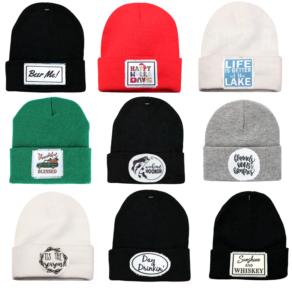 Sassy Beanie Hat - Happy Holla Days