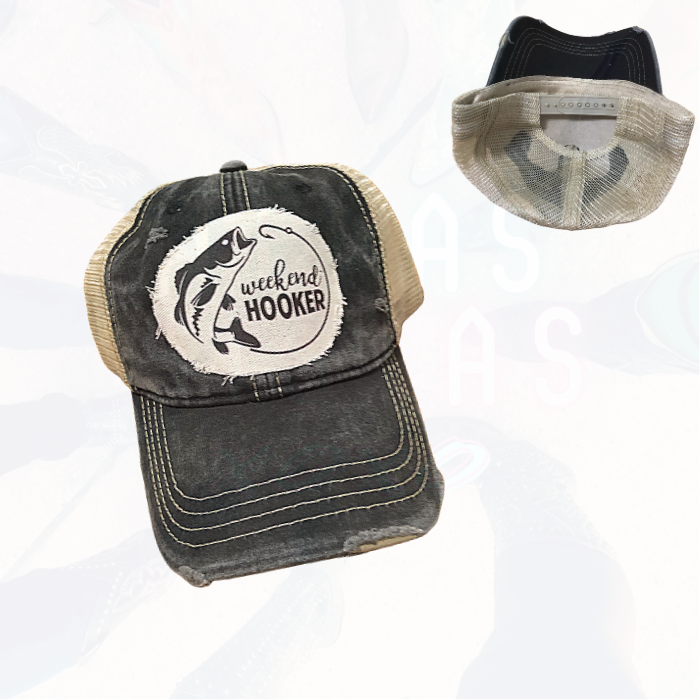 Sassy Trucker Hat - Weekend Hooker