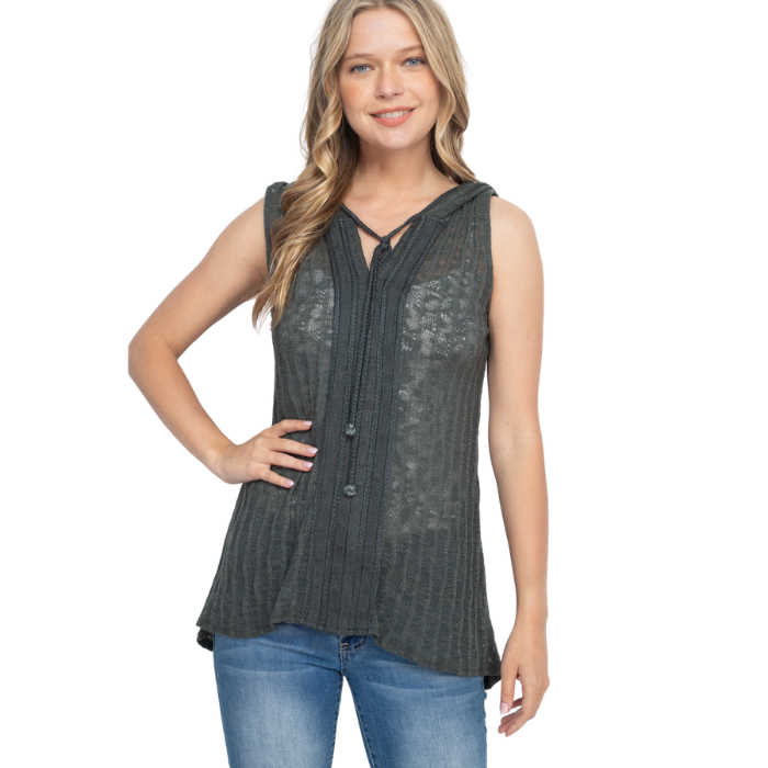 So Cute Knit Hoodie Tops - 3 Colors