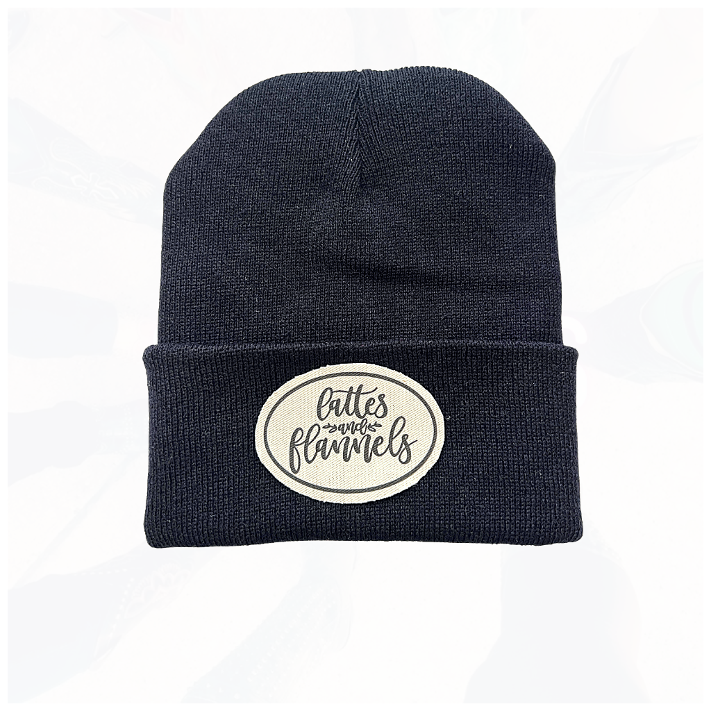Sassy Beanie Hat - Lattes & Flannels