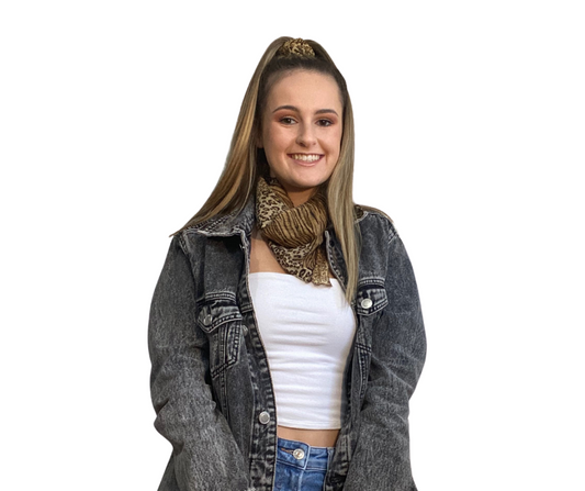 Gold Dust Leopard Scarf & Scrunchie Set