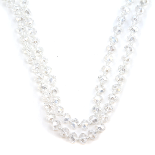 Clear Bead Necklace 30 or 60