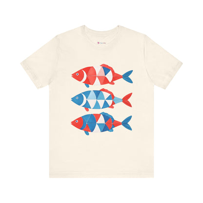 Patriotic Fish T-Shirt Unisex