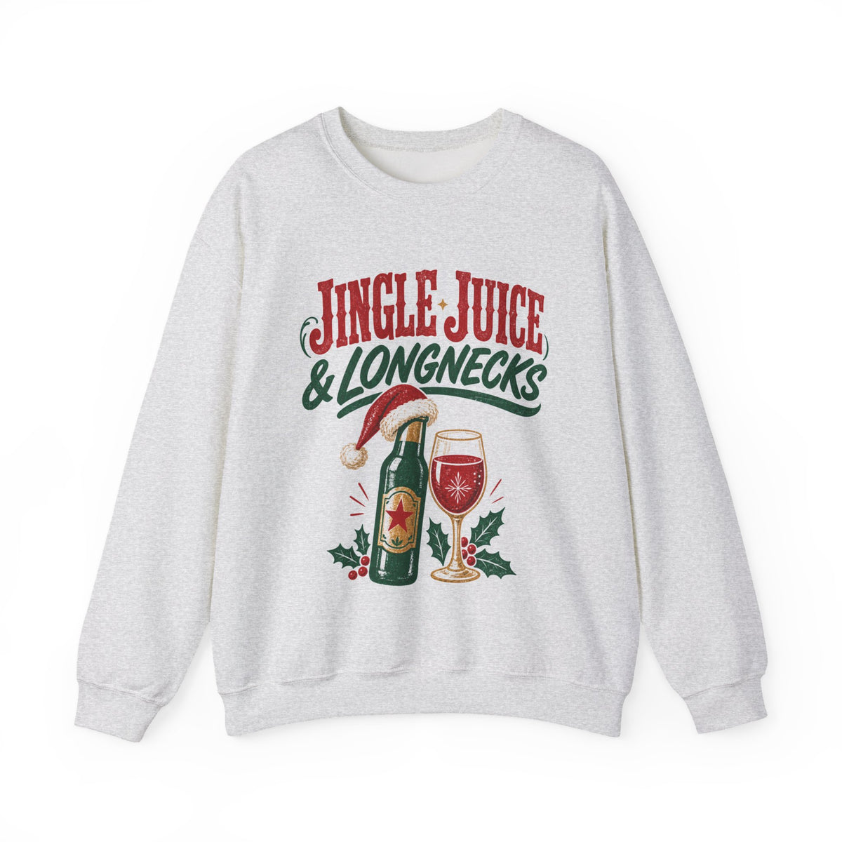 Jingle Juice & Longnecks Christmas Sweatshirt