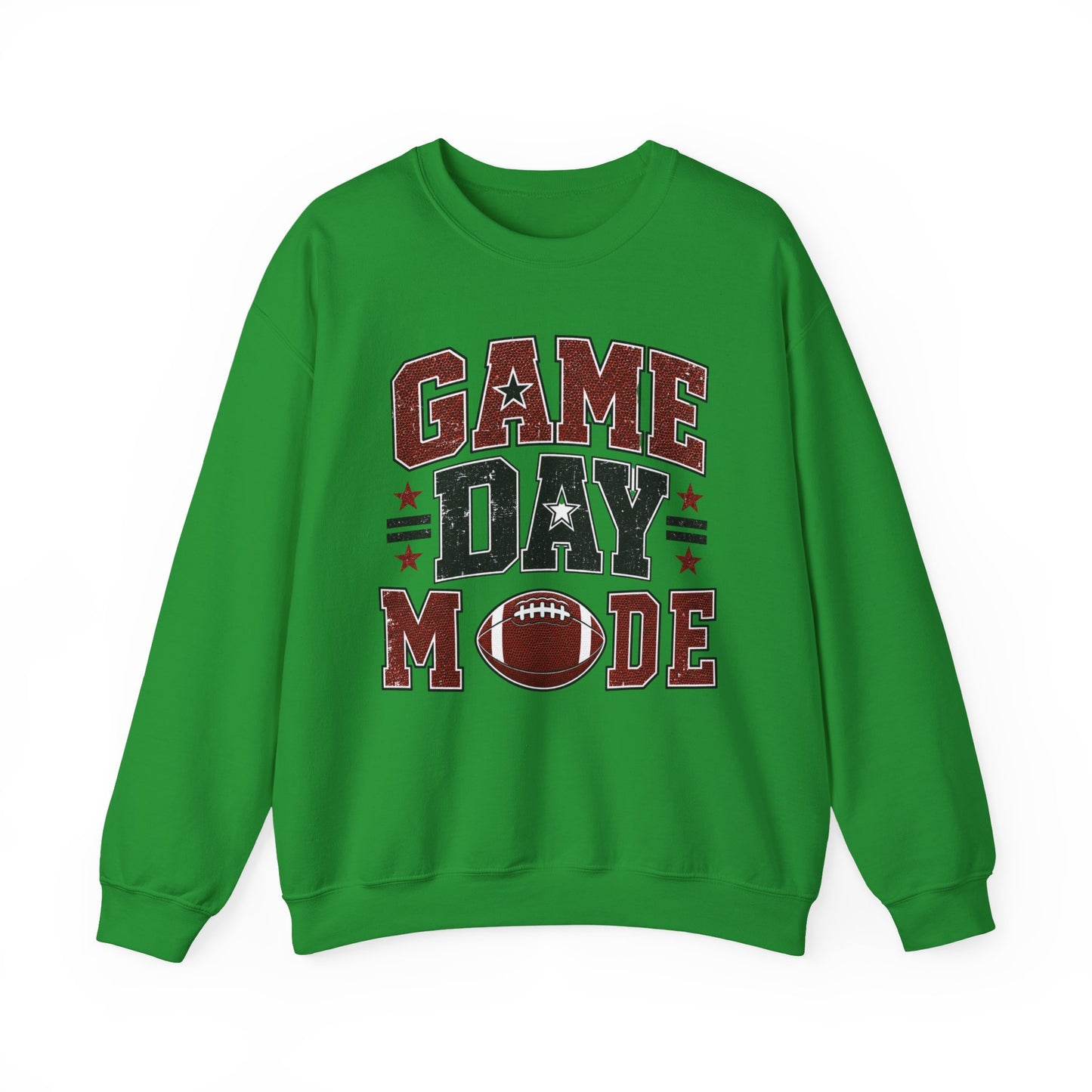 Game Day Mode Sweatshirt — Football Fan Crewneck