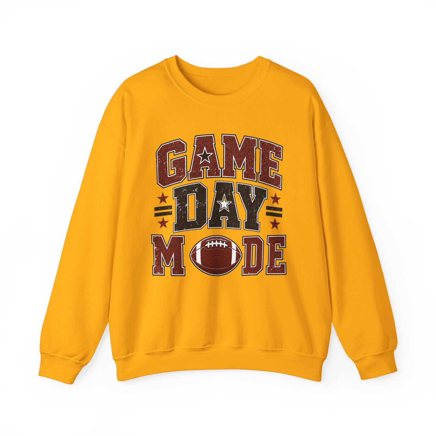 Game Day Mode Sweatshirt — Football Fan Crewneck