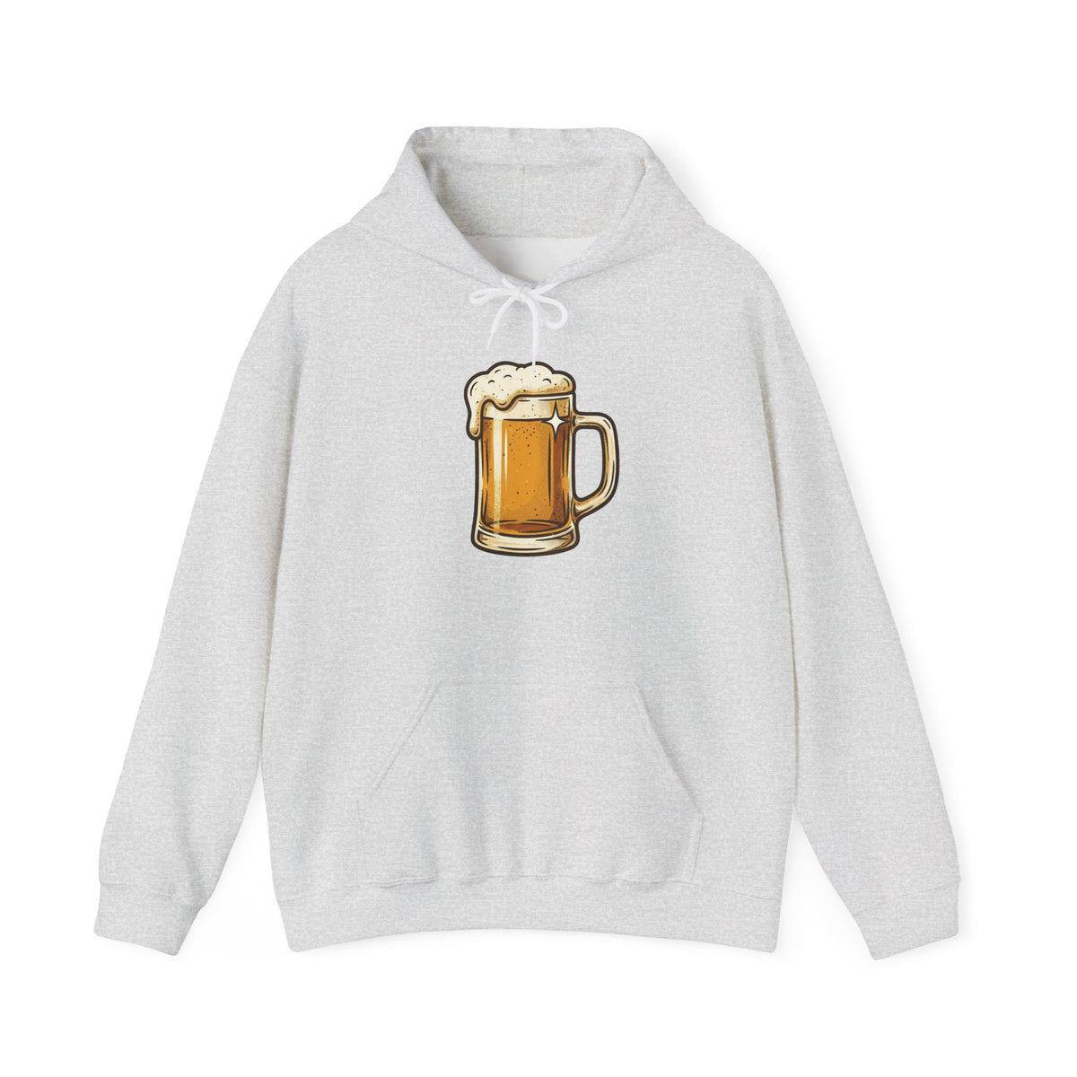 Beer Mug Hoodie — Cozy Beer Graphic Pullover for Brewers & Pub Lovers