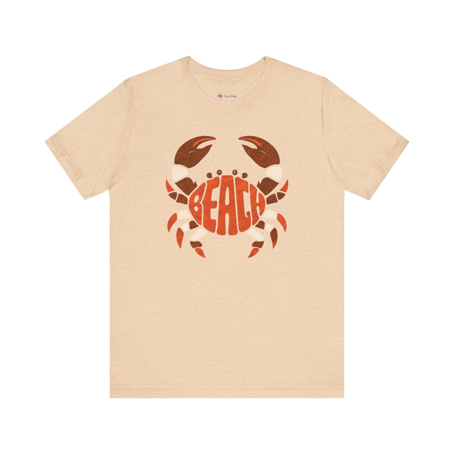 Beach Crab Graphic T-Shirt - Lots of Colors