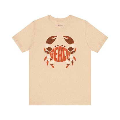 Beach Crab Graphic T-Shirt - Lots of Colors