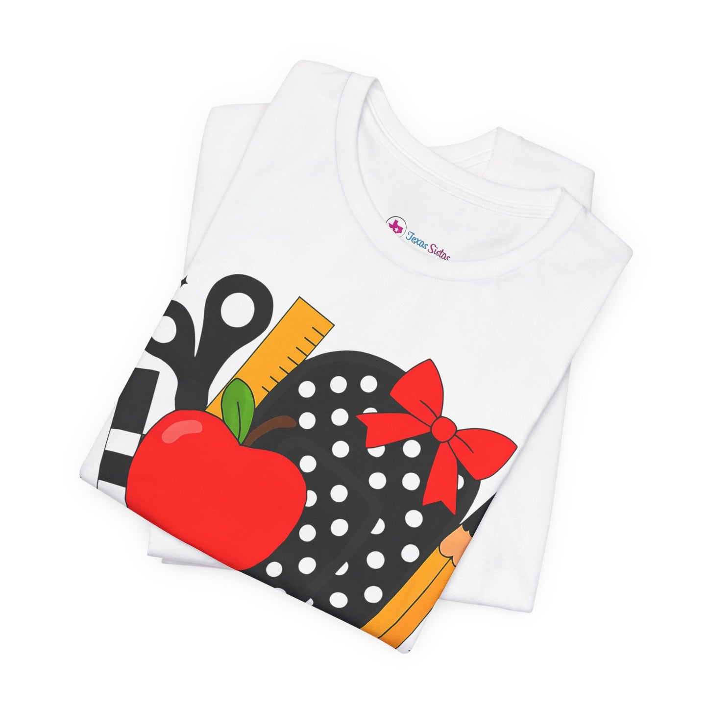 Cute Teacher T-shirt - WE BACK! Many Colors to choose from!