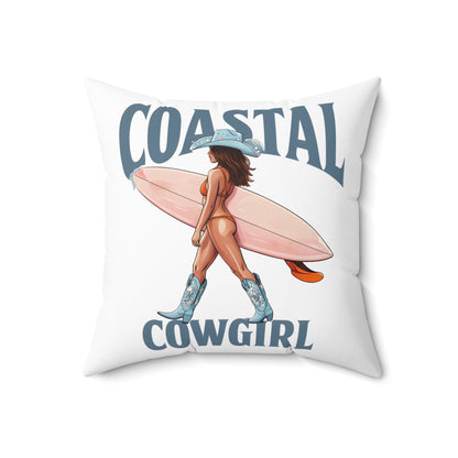 Coastal Cowgirl Pillow | Summer Home Décor
