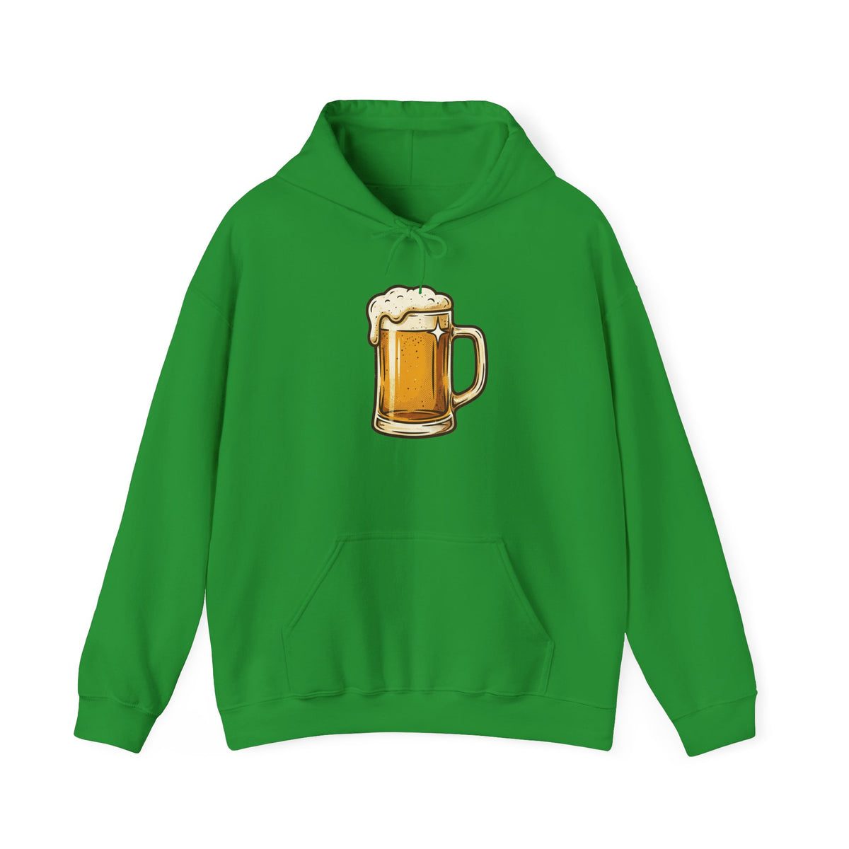 Beer Mug Hoodie — Cozy Beer Graphic Pullover for Brewers & Pub Lovers