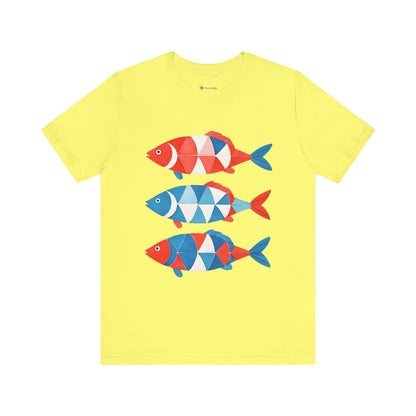 Patriotic Fish T-Shirt Unisex