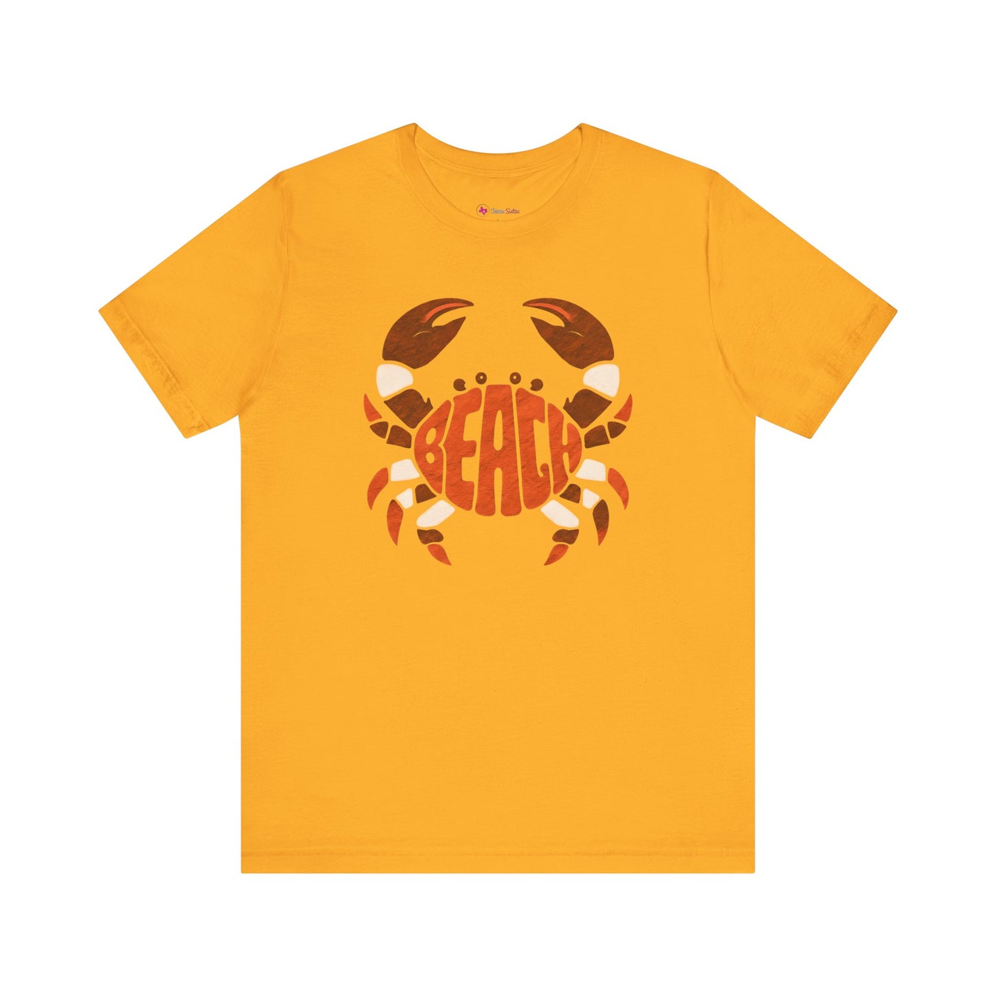 Beach Crab Graphic T-Shirt - Lots of Colors