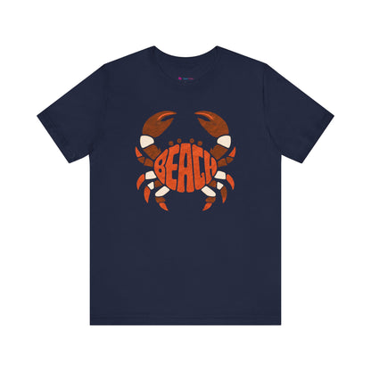 Beach Crab Graphic T-Shirt - Lots of Colors