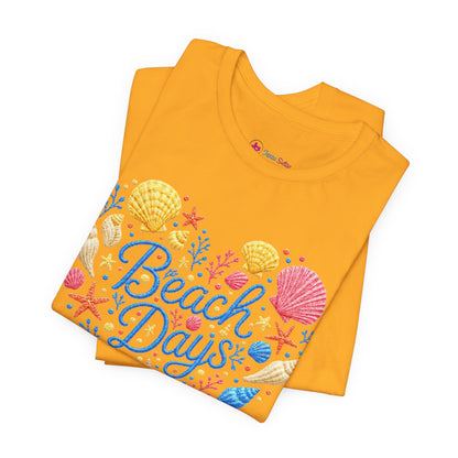 Beach Days heart seashells T-Shirt
