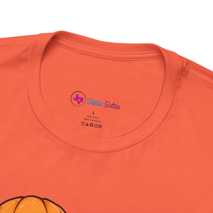 Ghost Tee with Orange Hightops and Pumpkin Balloon