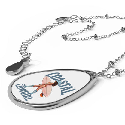 COASTAL COWGIRL Oval Necklace - Adventure Inspired Jewelry