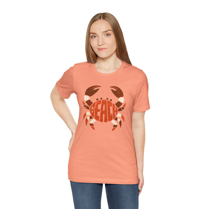 Beach Crab Graphic T-Shirt - Lots of Colors
