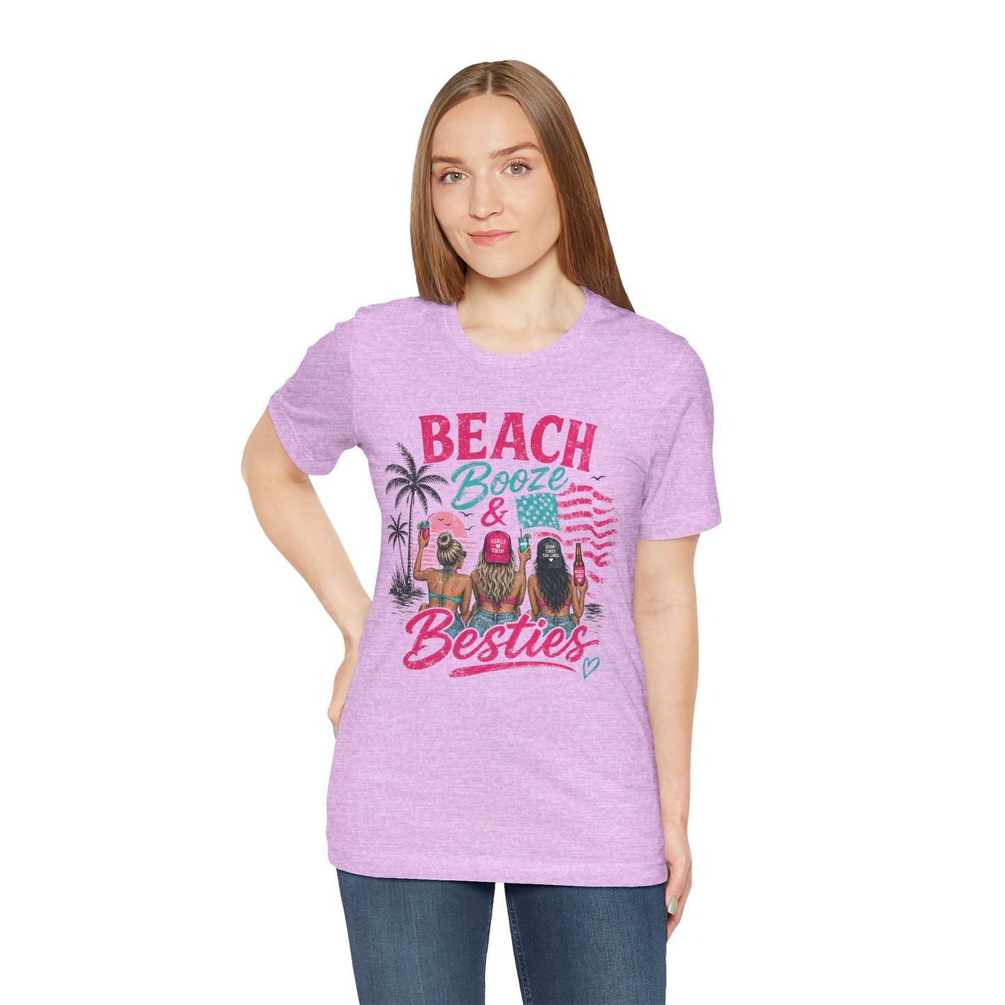 Beach Booze & Besties T-Shirt