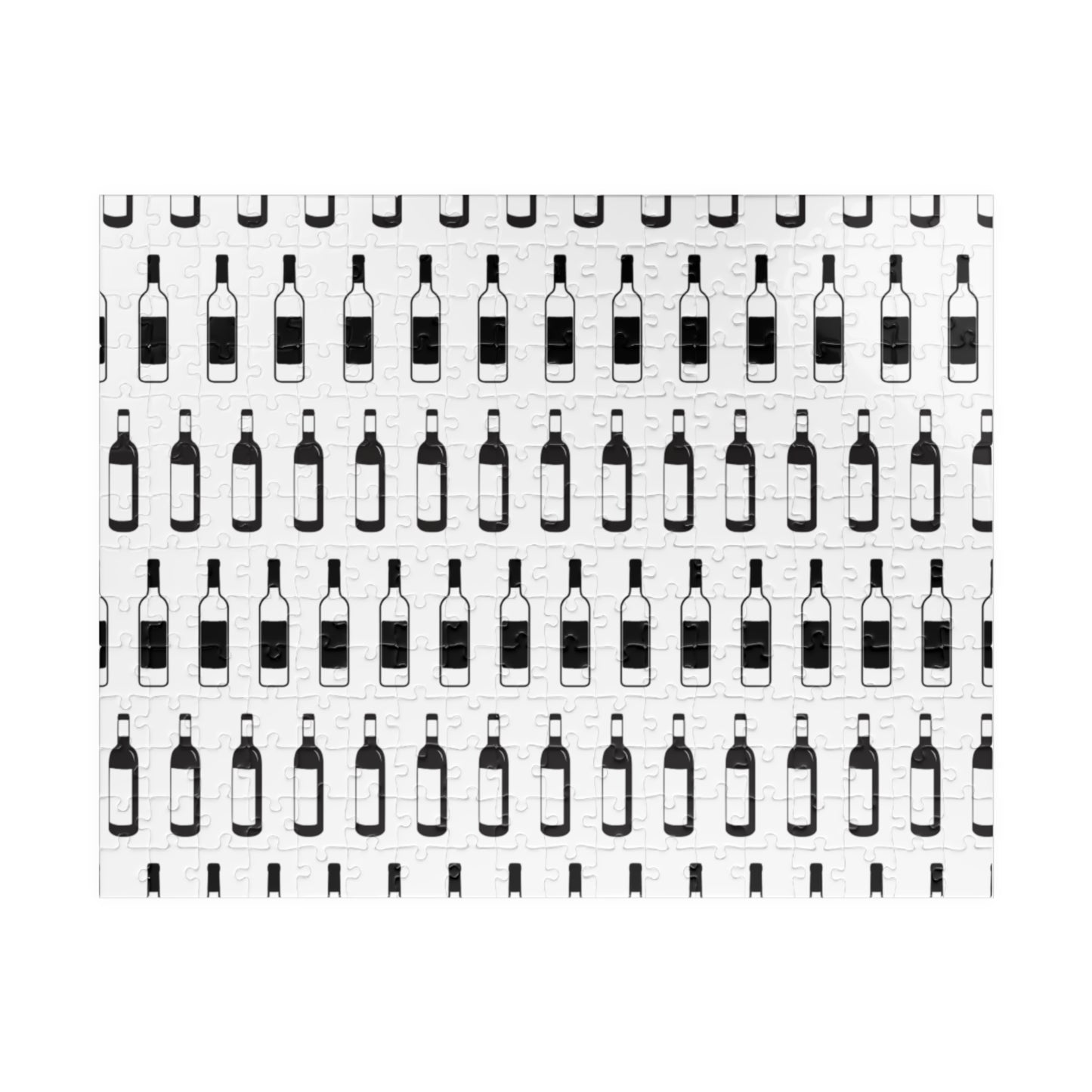 Wine Bottle Pattern Puzzle 520 or 1014 Piece Jigsaw