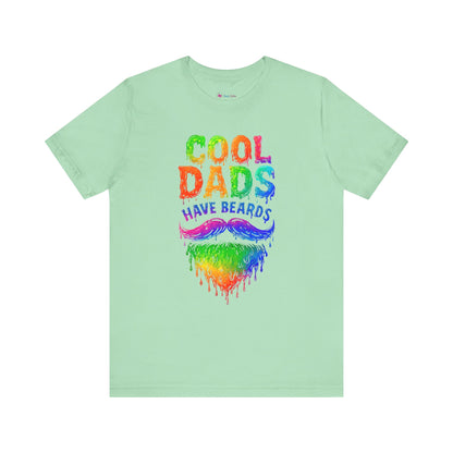 COOL DADS HAVE BEARDS T-Shirt NEON DRIP