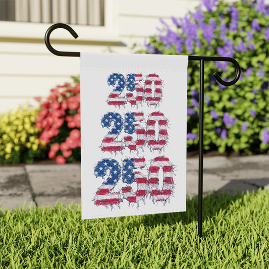 Garden Flag - 250TH 4th of July USA Flag