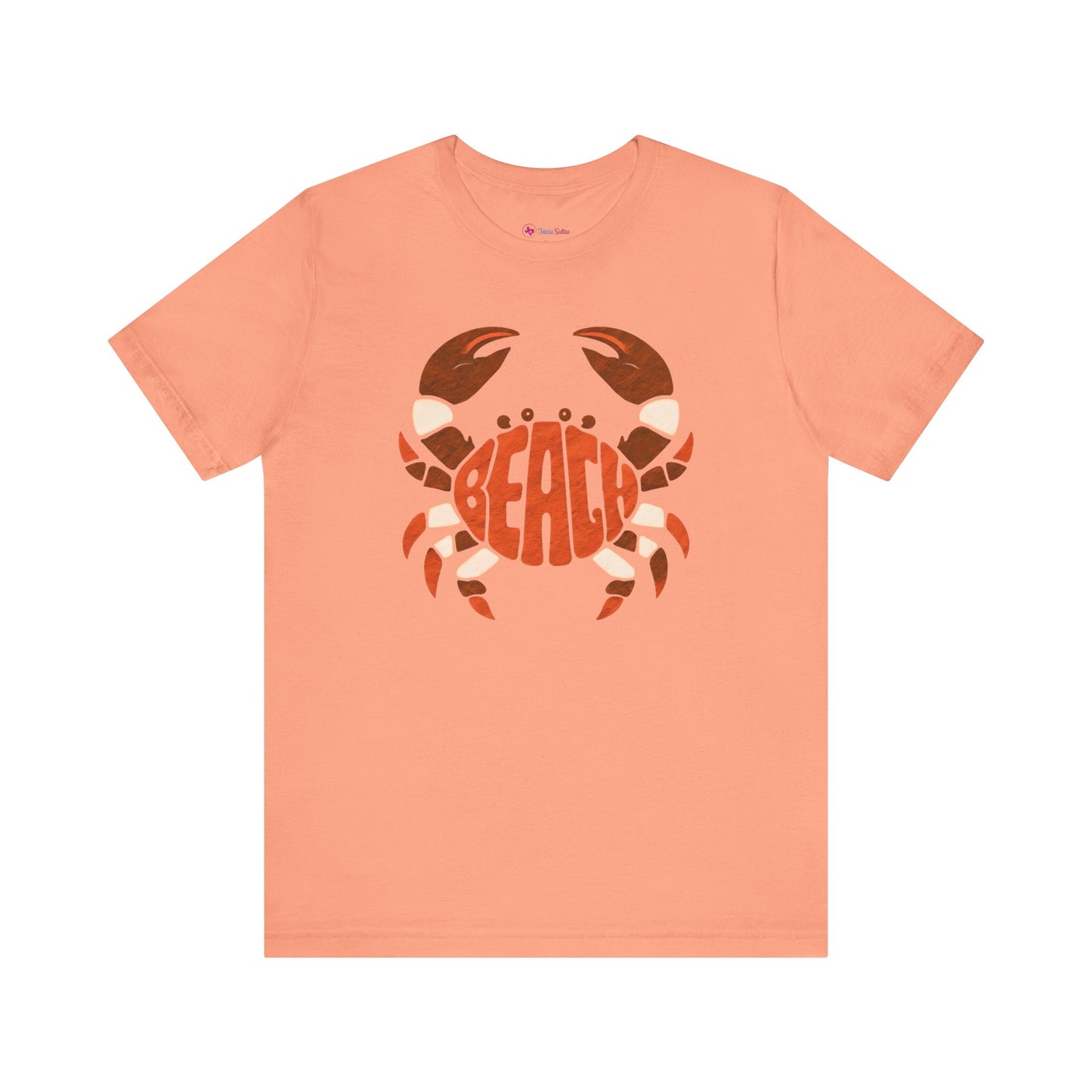 Beach Crab Graphic T-Shirt - Lots of Colors