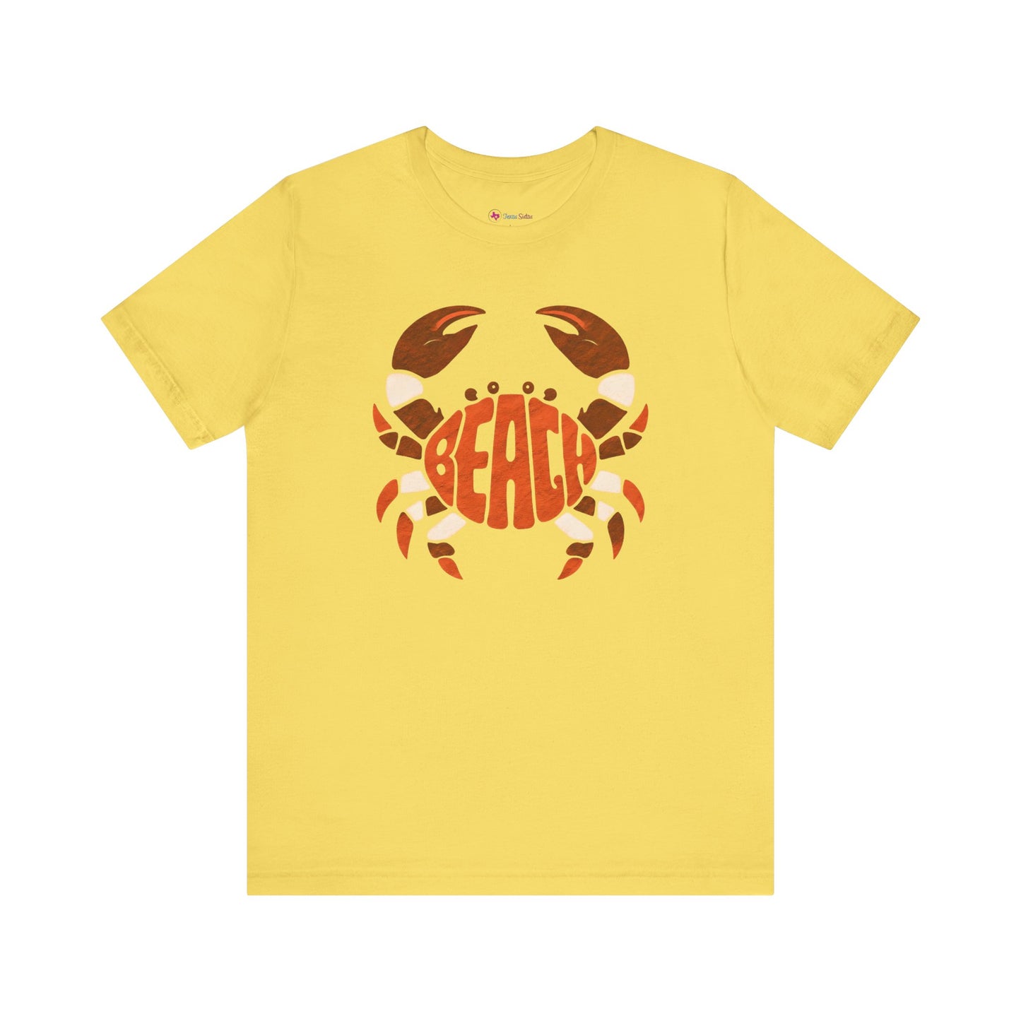 Beach Crab Graphic T-Shirt - Lots of Colors