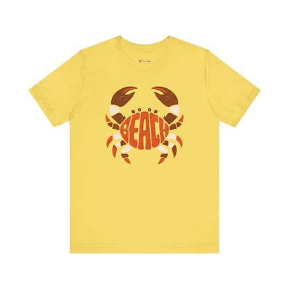 Beach Crab Graphic T-Shirt - Lots of Colors